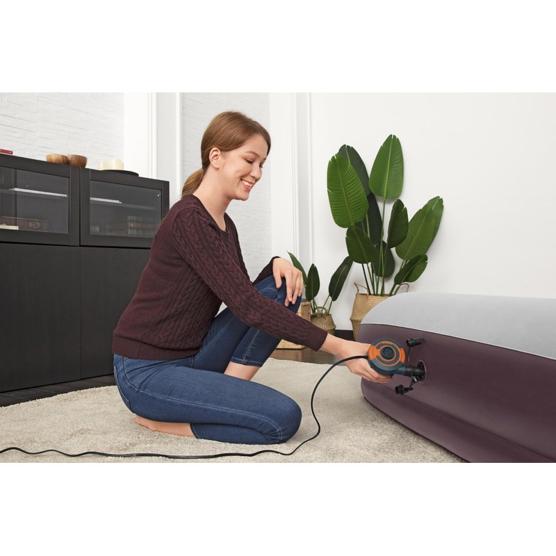 Bestway Electric Pump for Inflatables with 1 Nozzle, Portable Quick