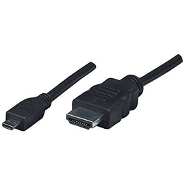 Manhattan CABITL2120 Cable HDMI a Micro-HDMI, Macho/Macho, color Negro, 2 m