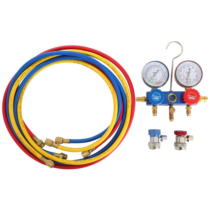 OEMTOOLS 24527 R134a Manifold Gauge Set, Automotive AC Manifold Gauge
