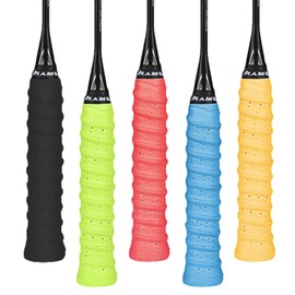 Racket Grip Tape，XPOOP Multicolored 5Pack Badminton Grip，Badminton Racket Grip，Tennis Racket Grip，Grip Tape，Tennis Grip, Tennis Racket Grip Tape，Badminton Grip，Tennis Grip Tape，Squash Racket Grip