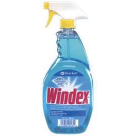 WINDEX 70765 Glass Cleaner, Institutional, Ammonia D, 32-oz. - Quantity 12