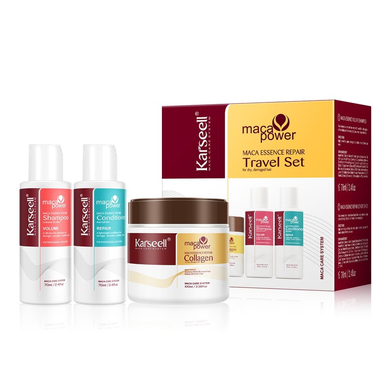 Karlseell Champú y Acondicionador con Colágeno 3.38floz 2.4floz 2.4floz