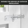 Primes DIY Brenton Strong Sliding Lockable Padbolt(8") Ideal for use