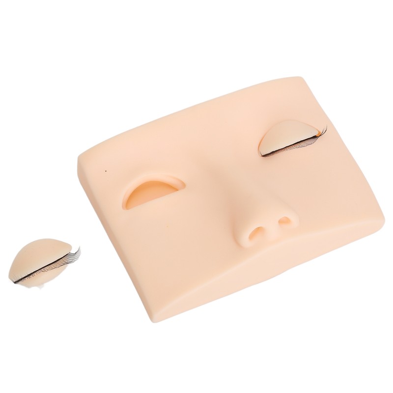 Eyelash Extension Mannequin Head Set Lash Extension Practice Face with