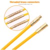 Taxutor 25FT Fiberglass Running Electrical Wire Cable Pulling Fish Tape