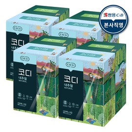 Cody Natural 230 sheets x6 4 packs / 코디 내추럴 230매 x6 4팩