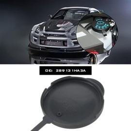 EMSea 2 x windscreen washer cap, 289131HA3A, car windscreen washer bottle cap, windscreen washer fluid cap, plastic, compatible with Micra K13 2011-2016