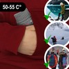 com-four® 4x pocket warmers in a turtleneck design, hand warmers