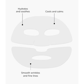 Tropic Skincare HYDROGEL FACE MASK ultra-hydrating skin treatment, 1 pcs