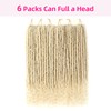 Long Butterfly Locs with Goddess Locs Crochet Hair, 28 Inch,