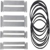 Guitar Rubber Coated String Spreaders Fingerboard Guard with Rubber Band