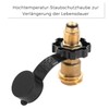 Mtsooning Propane Tank Adapter POL to QCC1 / Type1 Old