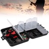 Fishing Lures Baits Tackle Box with Rope Stainless Steel Material