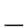 Design Letters Aluminium Ruler (Black) 15 cm