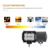 Auxbeam 4" LED Pods 18W LED Light Bar Flood Beam