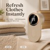 Rechargeable Fabric Shaver for Clothes – LED Digital Lint &