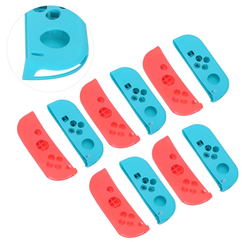 5 Sets Silicone Gamepad Cover Strong Protection Game Machine Accessory