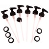 Creative Hobbies Black Plastic Dispenser Pumps with Screw Collars -