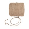 200m Natural Jute Twine 3mm Dia 4 Strand Safety Protective