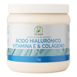 Crema Facial Productos Mart Mexico 1kg Colágeno Ácido Hialurónico Vitamina E                                                                          
