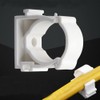 20Pcs 25mm / 0.98" Pipe Clamps Fix Support PVC Water