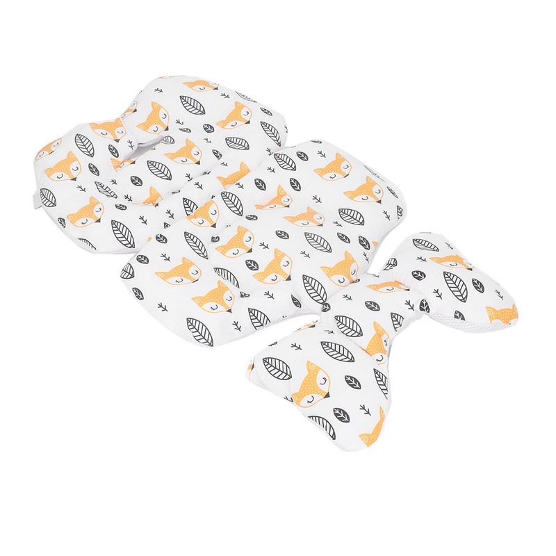 Baby Carriage Cushion Body Support Special Shaped Reduce Fatigue Washable