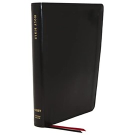 NET Bible, Thinline, Leathersoft, Black, Comfort Print: Holy Bible