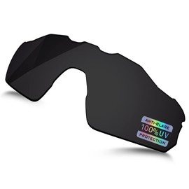 Bowyer POLARIZED Replacement Lenses for Oakley Radar EV Path XS OJ9001 31mm Sunglasses - Black