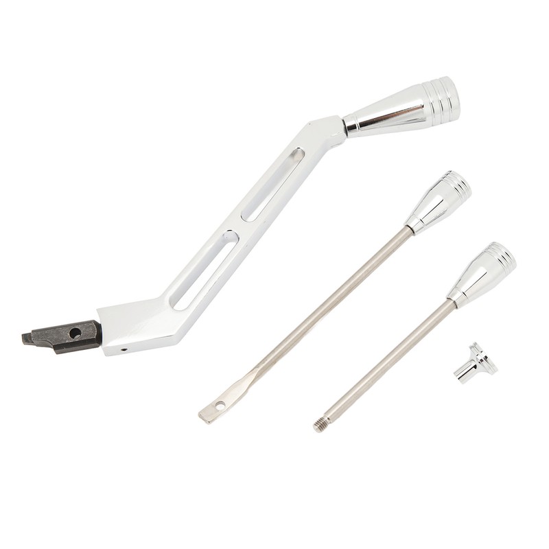 Shifter Lever Turn Signal Hazard Tilt Kit Polished Billet Stainless