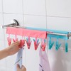 Travel Hangers Foldable for Suitcase Clothespin Travel Portable Folding Clothes