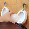 TEHAUX Ceramic Urinal Drain Stopper Urinal Strainer Effortless Urination Odor
