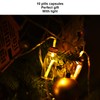 10 LED Capsule Message in A Bottle Light String, Creative