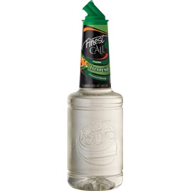 Finest Call Premium Jalapeño Flavored Syrup, 1 Liter Bottle (33.8 Fl Oz)