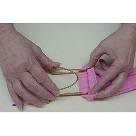 2 calcetines fáciles de bordar a máquina de aro/aros