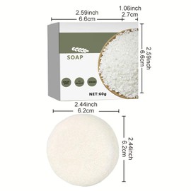 Hppsctink Rice Shampoo Soap, 60 g Rice Anti-Fall Shampoo Soap, Cleansing Hair, Nourishing Hair Roots, Shampoos
