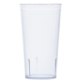 G.E.T. Heavy-Duty Plastic Restaurant Tumblers, 16 Ounce, Clear (Set of 12)