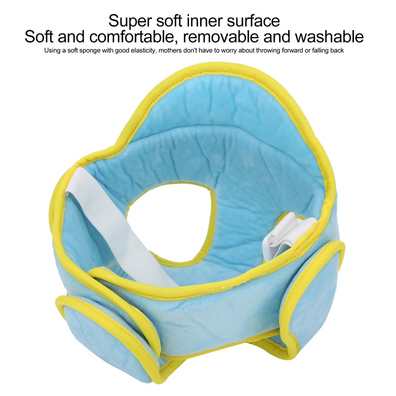 Toddler Head Protector Breathable AntiCollision Baby Safety Head Cap Helmet(Blue