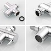 Roscid 3 Way Shower Diverter Valve, Solid Brass Shower Diverter
