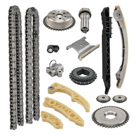 KAX Timing Chain Kit with Sprocket Compatible with Chevy 2010-2015 Equinox, 2008-2013 Malibu, 2006-2011 HHR, GMC 2010-2015 Terrain, Buick 2012-2015 Verano, Pontiac 2006-2010 G6