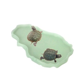 Luminous Reptile Food Bowl,Large Water Dish,Terrarium Bowls, Tortoise Bowl (Luminous)