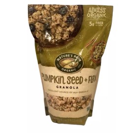 Nature's Path Organic PUMPKIN SEED + FLAX Granola Fiber Protein 35.3 oz 1 BAG