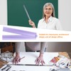 sourcing map 2pcs Folding Straight Ruler 30cm Metric Aluminum Alloy