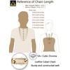 Luxfine Cuban Link Chain 14K REAL Gold Plated Premium 10MM