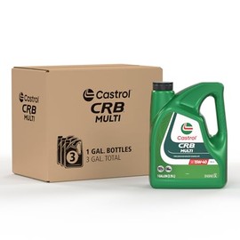 Castrol CRB Multi SAE 15W-40 CK-4, 1 Gallon, Pack of 3