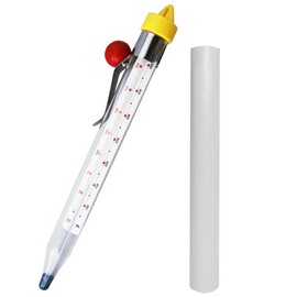 Candy Thermometer with Pot Clip, Deep Fry Oil Kitchen Cooking Candy Thermometer for Candy Making Food Frying Oil Jam Syrup Making
