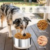 UPSKY 8L No Spill Dog Water Bowls & 3.5L Food