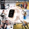 Reloj inteligente Mujer Smartwatch Deportiva Smartblacelet para mujer Rosa 1.96