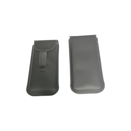 pocket Clip eyeglass case with Flap (Brown)
