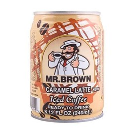Mr.Brown Mr. Brown Coffee Drink (Caramel Latte) - 8.5 Fl Oz | Pack of 24