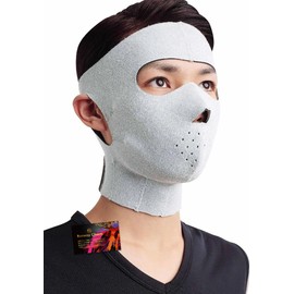 NEIGHBOR CLOWN Men's Sleeping Germanium Belt, Unisex, Small Face Mask, For Men, Facial Beauty Device, RC Sticker Included